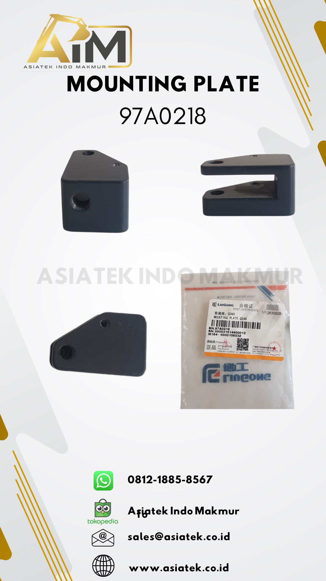 MOUNTINNG PLATE (97A0218)